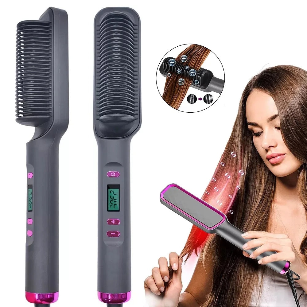 MYRA™ – Professional heated ionic smoothing brush