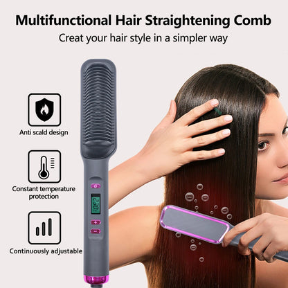 MYRA™ – Professional heated ionic smoothing brush