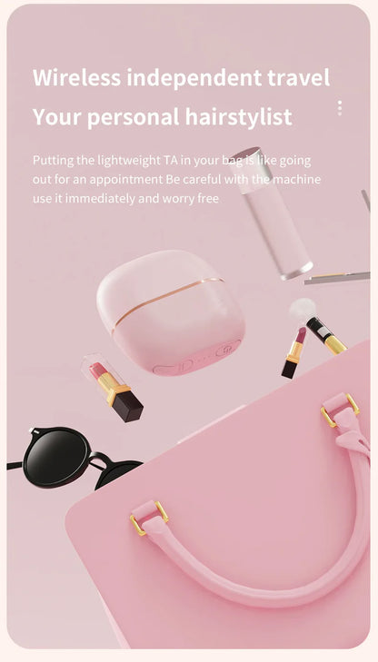 MYRA™ SmoothGo – Mini Heating Brush for Smoothing & Taming